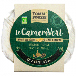 Le CamemVert à l'ail noir 120g - Tomm'Pousse