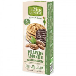 Plaisir amande chocolat noir 130g - Le Moulin du Pivert