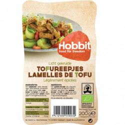 Lamelles de tofu légèrement épicées 200g - Hobbit