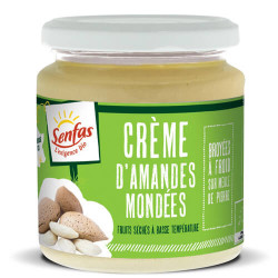 Crème d'amandes mondées 300g - Senfas