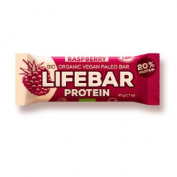 Végami vous propose : Lifebar protéine framboise 47g
