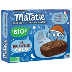 Végami vous propose : Brownie chocolat coco 155g - bio