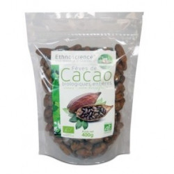 Végami vous propose : Fêves de cacao crues équitables 400g