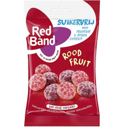Bonbons fruits rouges sans sucre 85g