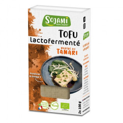 Végami vous propose : Tofu lactofermenté mariné au tamari 200g - bio