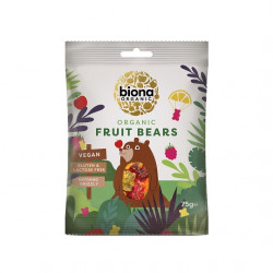 Mini-ours aux fruits bio vegan bonbon 75g