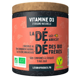 Végami vous propose : Vitamine D3 dédé goût abricot (D3) - bio