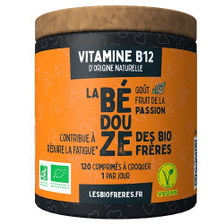 Végami vous propose : Bédouze - Vitamine B12 goût fruit de la passion méthylcobalamine