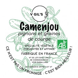 Végami vous propose : Camenjou pignon et graines des courges 130g - bio