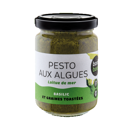 Végami vous propose : Pesto aux algues basilic 120G