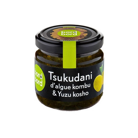Végami vous propose : Tsukudani d'algue kombu au yuzu 100g - bio